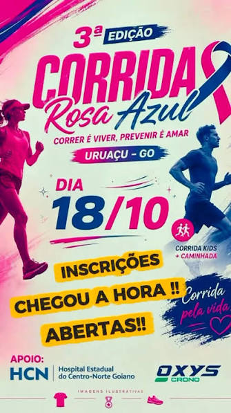 3ª Corrida Rosa Azul