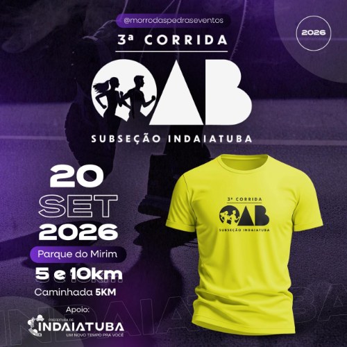 3ª EDIÇÃO CORRIDA E CAMINHADA OAB SP - INDAIATUBA