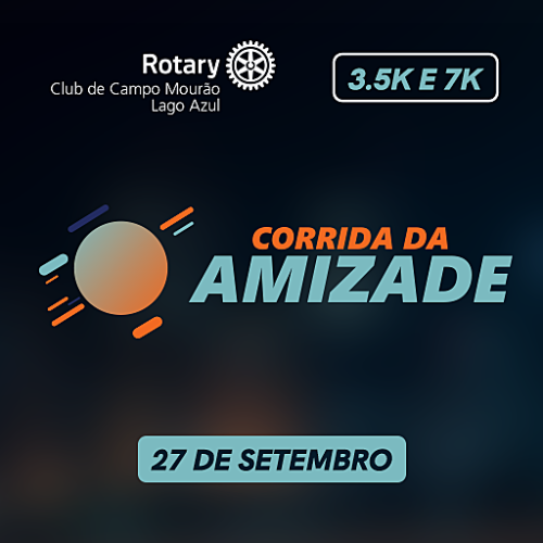 3ª Corrida da Amizade do Rotary Club de Campo Mourão