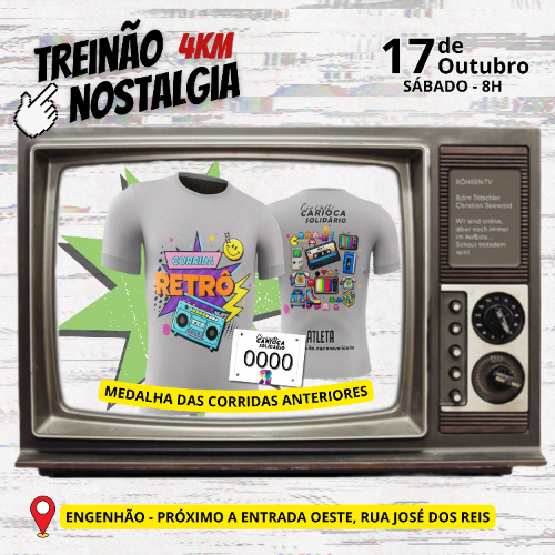 CORRIDA (TREINÃO) 4KM NOSTALGIA