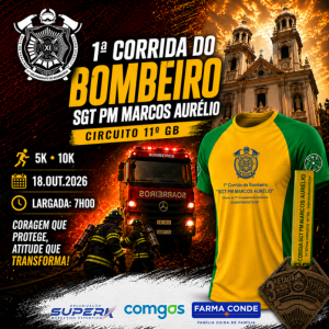 CORRIDA SGT PM MARCOS AURÉLIO 11º GB