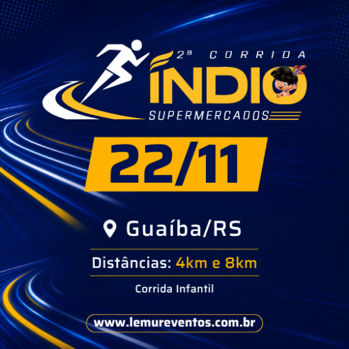 2ª CORRIDA ÍNDIO SUPERMERCADOS