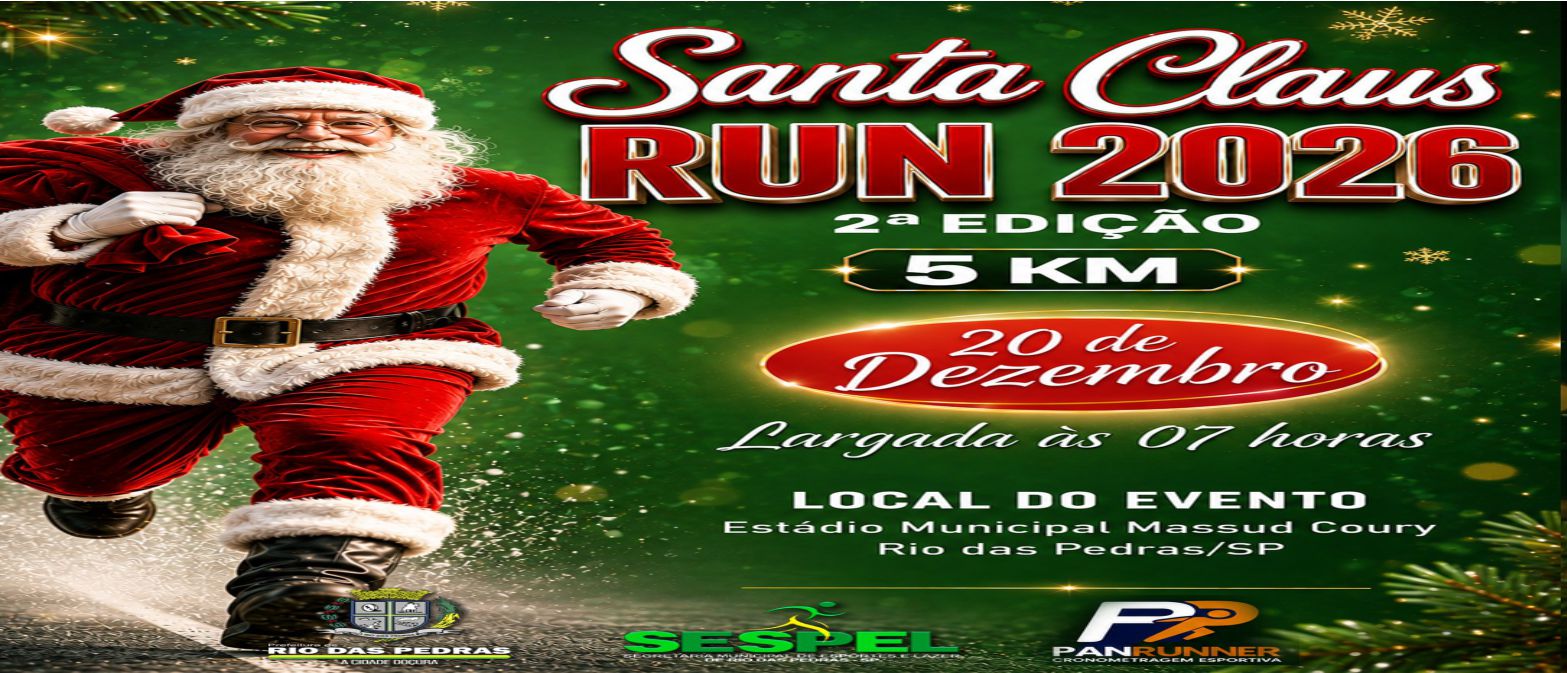 2ª CORRIDA SANTA CLAUS RUN 2026