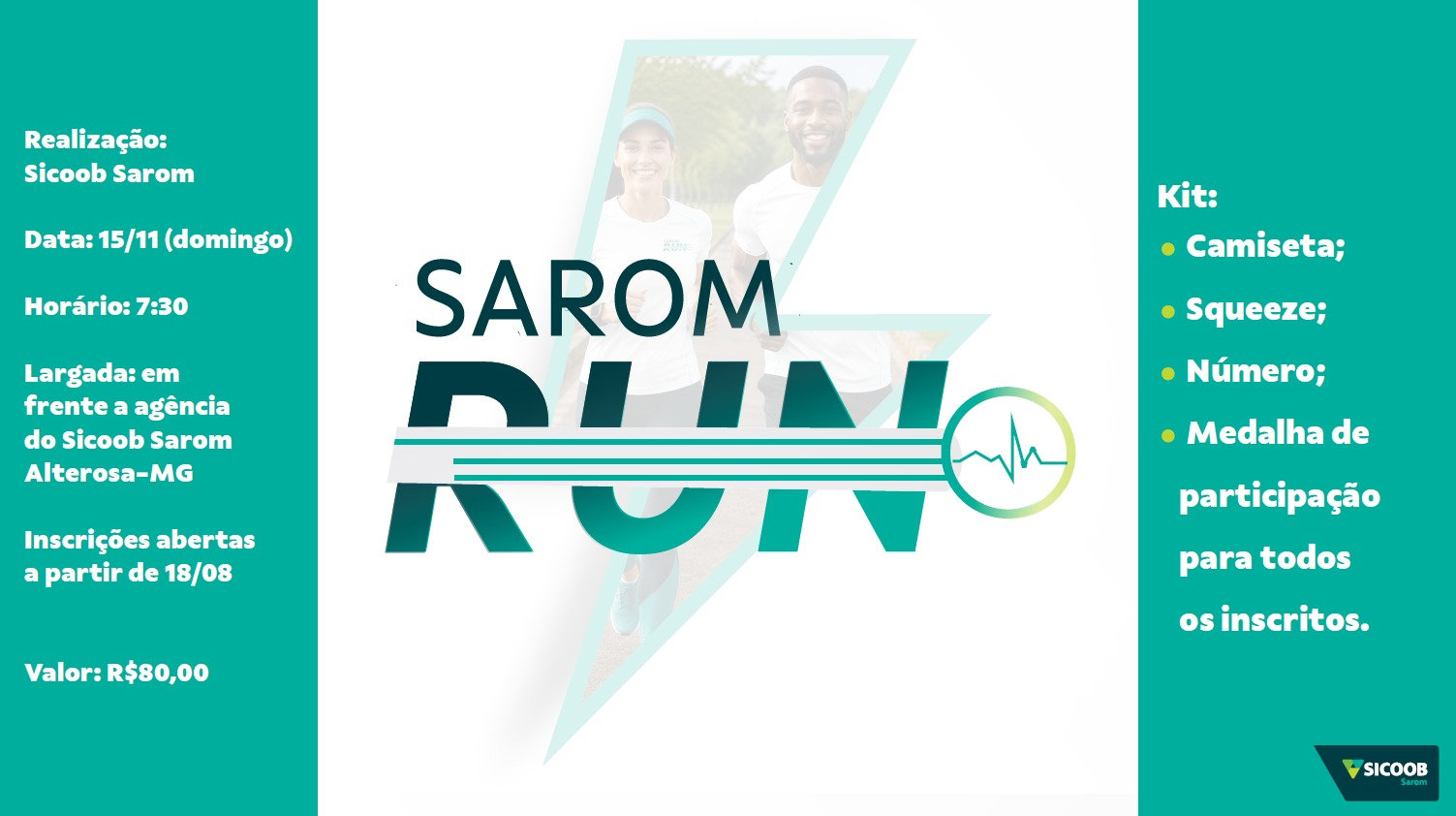 CORRIDA SAROM RUN SICOOB SAROM ALTEROSA MG