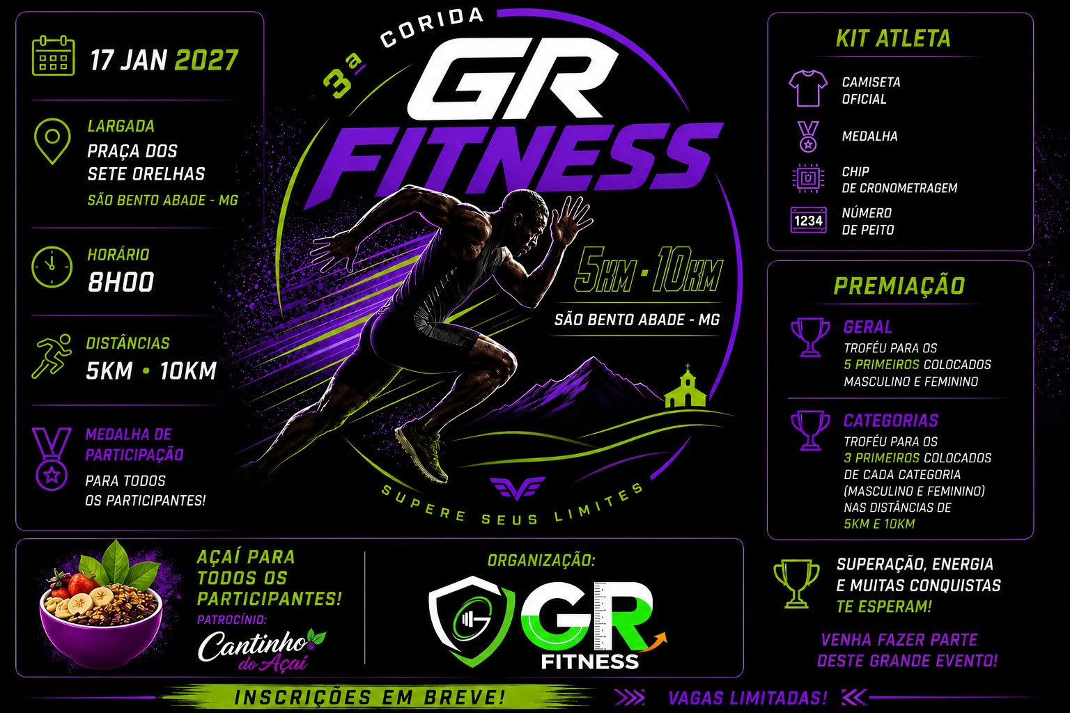 3ª CORRIDA GR FITINESS