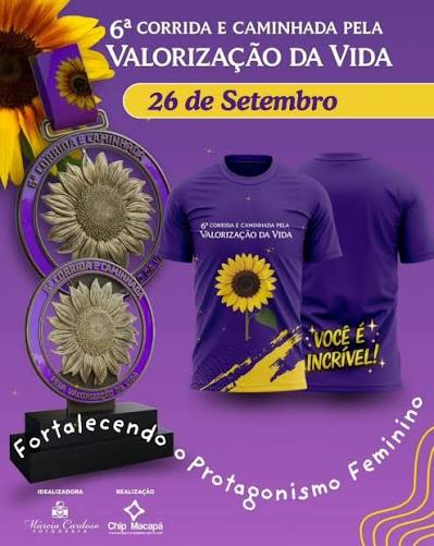 6ª Corrida e Caminhada pela Valorização da Vida