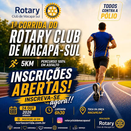 1ª Corrida Rotary Club de Macapá-Sul