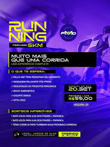 5º Corrida e Caminhada Fazendo Meu Difícil