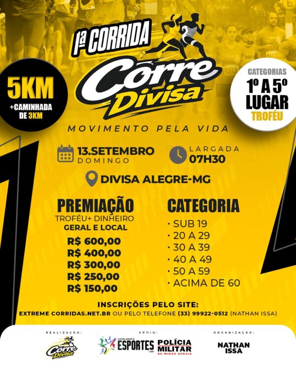 1ª Corrida do Corre Divisa