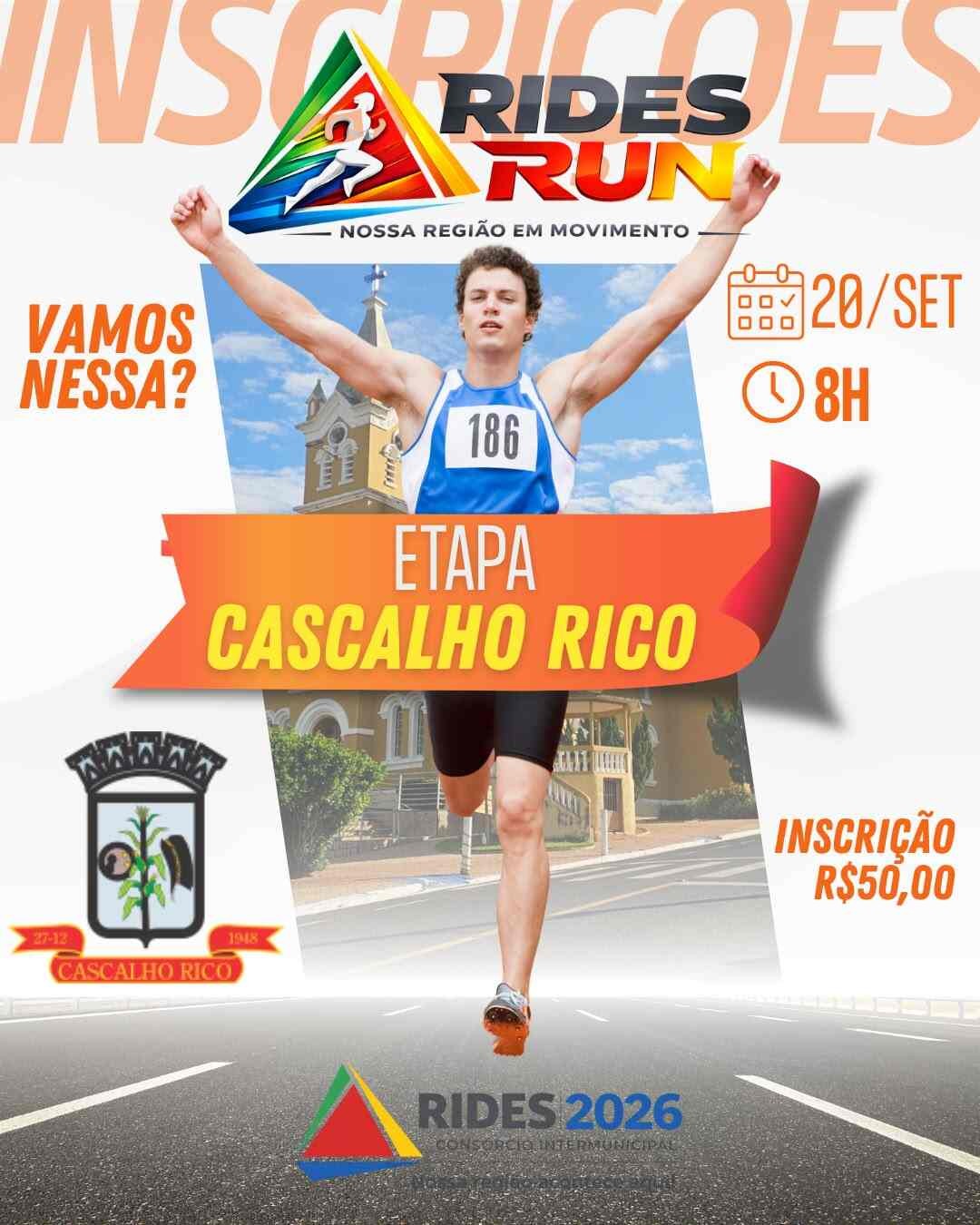 Rides Run - Etapa Cascalho Rico