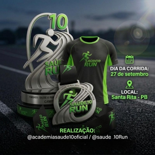 2ª Corrida de Aniversário Saúde 10 Academia