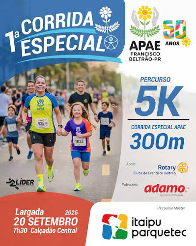 1ª Corrida Especial APAE 50 Anos