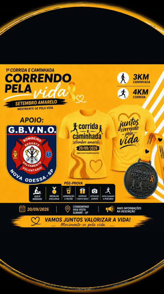 Corrida Pela Vida - Setembro Amarelo