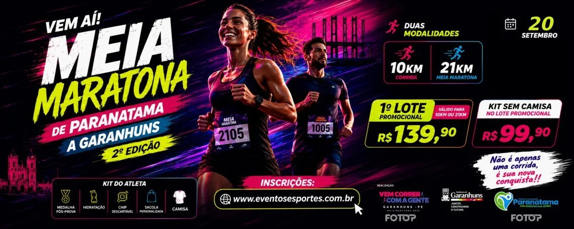 Meia Maratona de Paranatama a Garanhuns