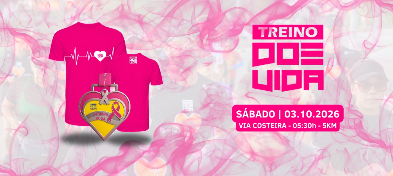 Treino Doe Vida Outubro Rosa