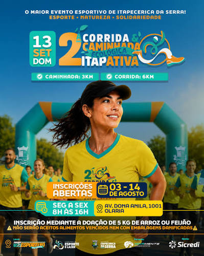 2ª Corrida e Caminhada Ecológica Itapativa