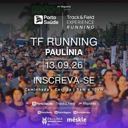 Porto Saúde Track&Field Experience Running - Paulínia