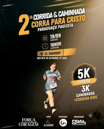 2ª Corrida e Caminhada Corra para Cristo