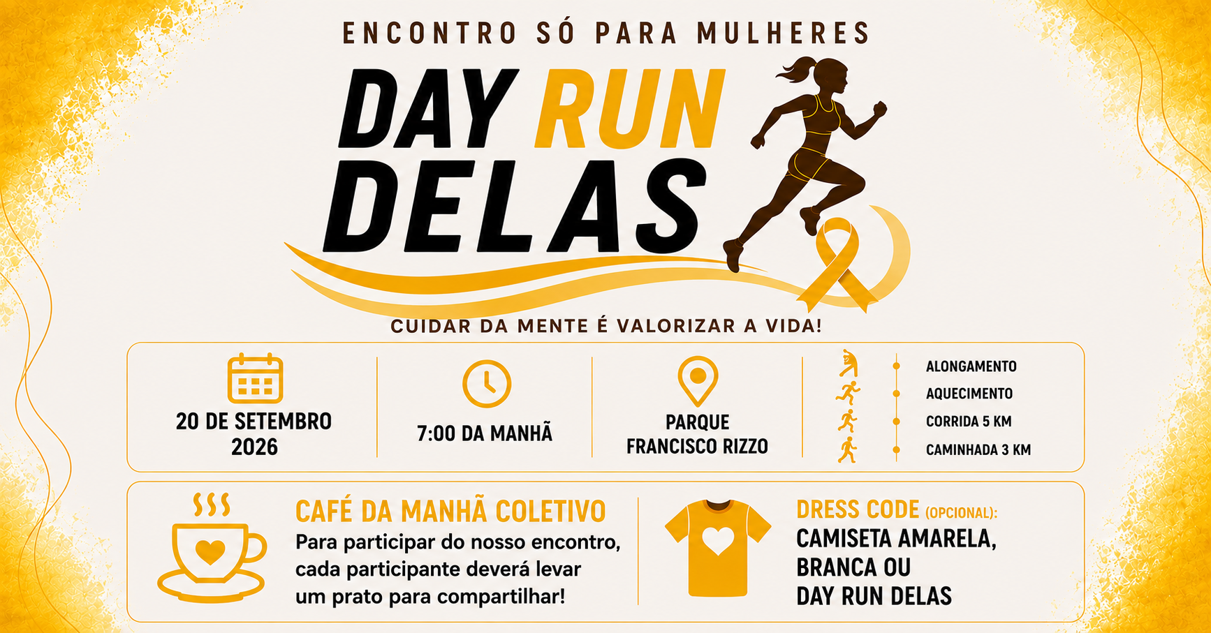 Setembro Amarelo - Day Run Delas