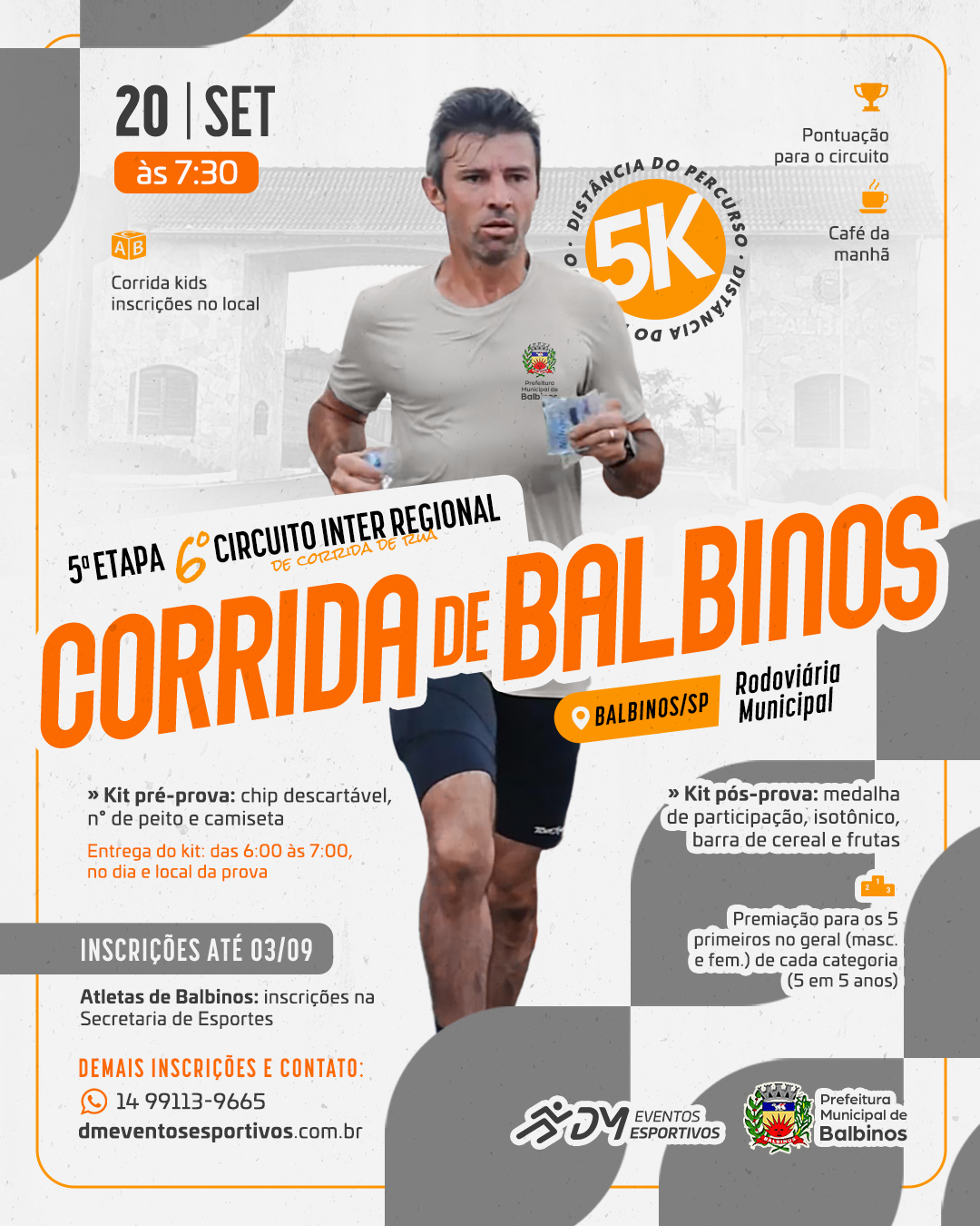 6º Circuito Inter Regional de Corrida de Rua  5ª Etapa
