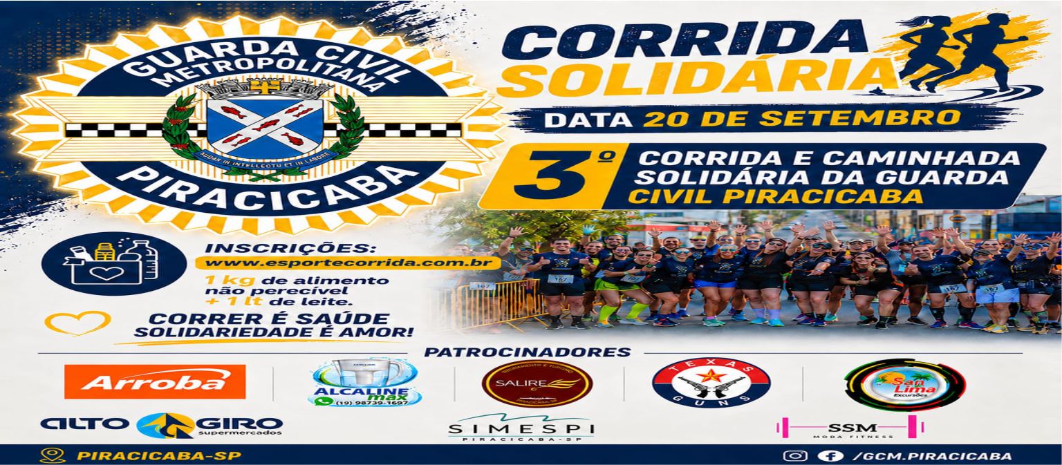 3ª Corrida e Caminhada Solidária da Guarda Civil