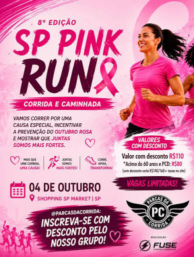 Corrida de 1 Ano do Projeto SEC Segunda Eu Começo