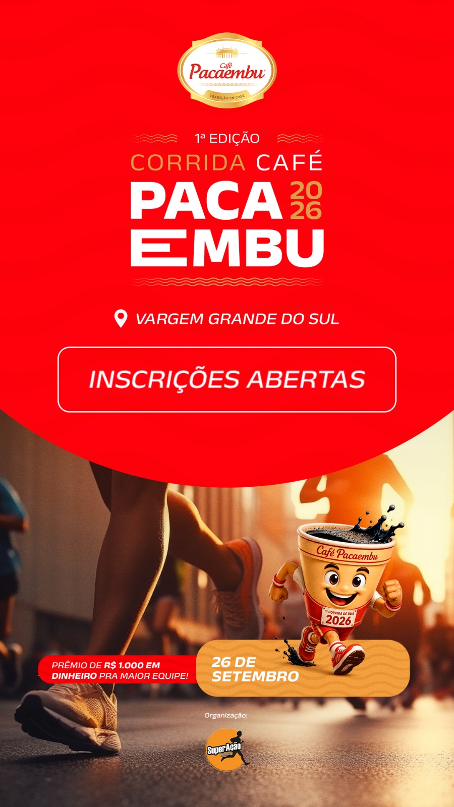 1ª Corrida Café Pacaembu