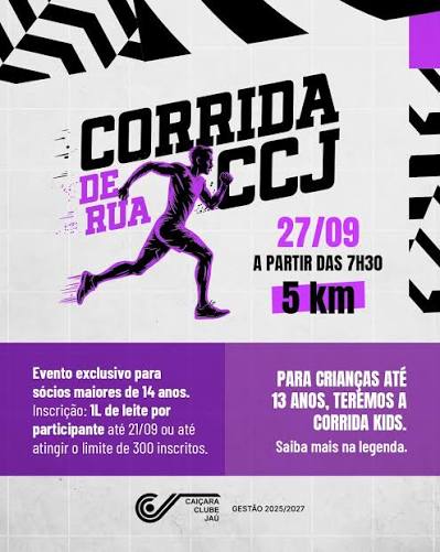 Corrida Caiçara Clube de Jaú