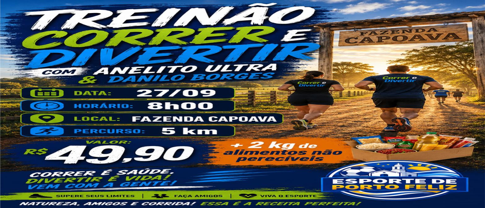Treinão Correr e Divertir