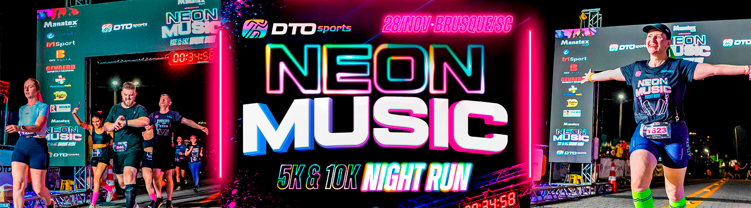 NEON MUSIC NIGHT RUN – BRUSQUE 2026