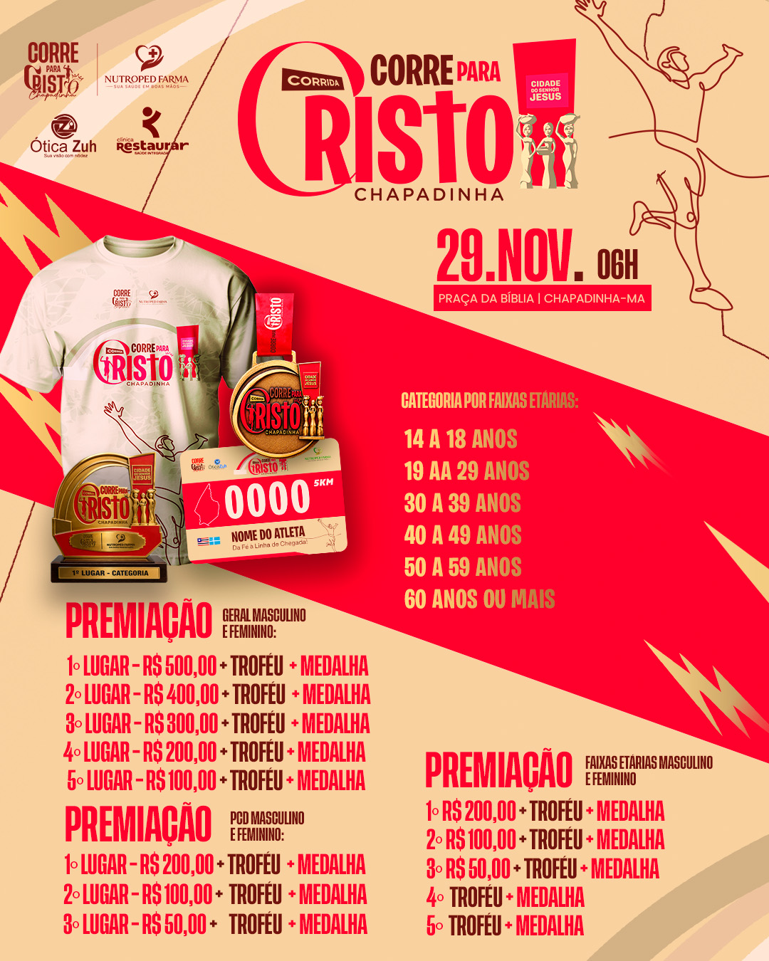 1ª Corrida Corre para Cristo