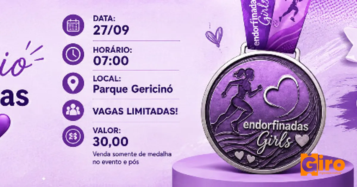 Treinão de aniversário Endorfinadas Girls