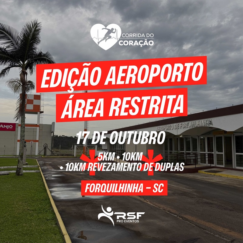 Corrida do Coração - Edição Aeroporto