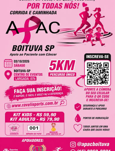 Corrida Social de Apoio ao Paciente com Câncer