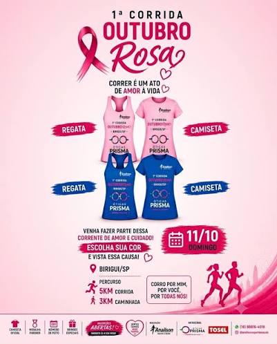 1ª Corrida Outubro Rosa Birigui