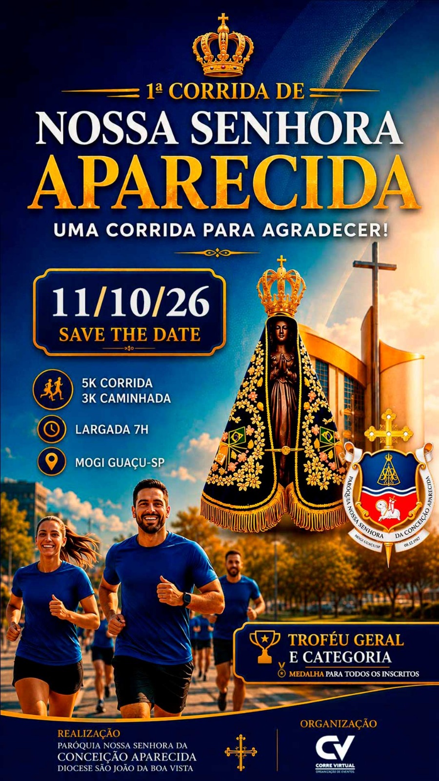 1º Corrida Nossa Senhora Aparecida