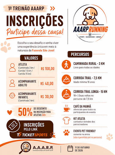 1º Treinão Solidário AAARP