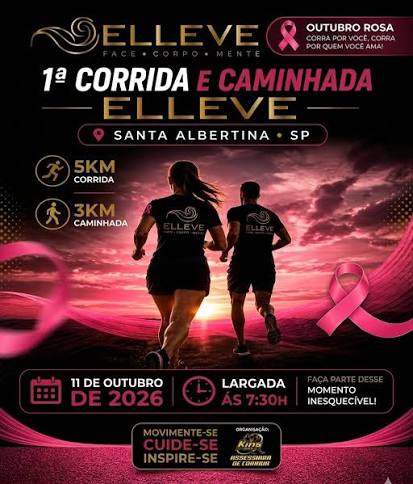 1ª Corrida e Caminhada Elleve