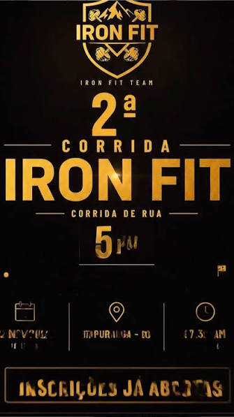 2ª Corrida Iron Fit