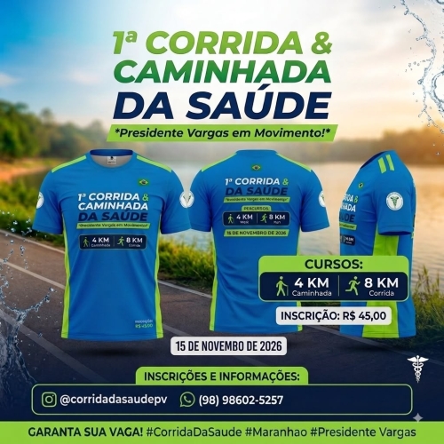 1ª Corrida e Caminhada da Saúde