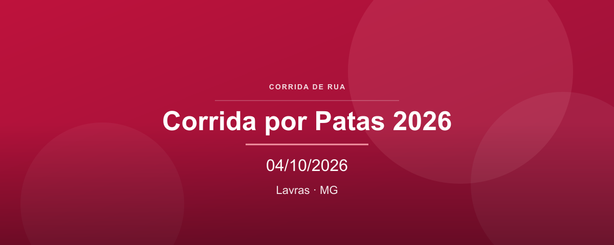 Corrida por Patas 2026