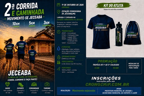 2ª Corrida Movimente-se Jeceaba