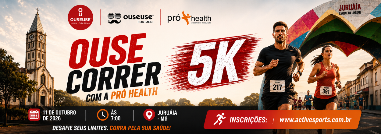 Ouse Correr com a Pró Health
