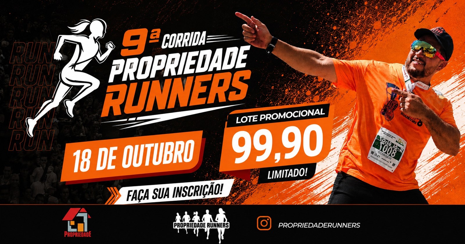 Corrida do 9º Aniversário da Propriedade Runners
