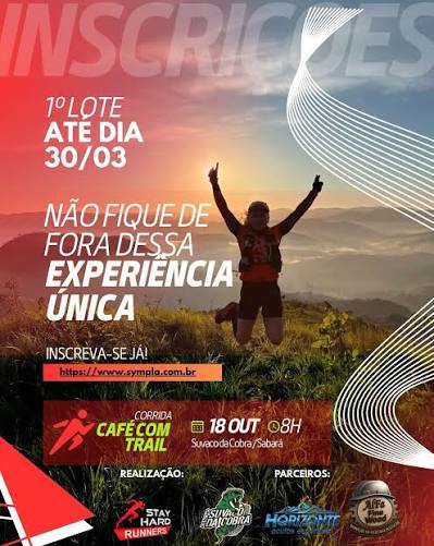 1ª Corrida Café com Trail Stay Hard