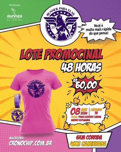 3ª Corrida e Caminhada das Mulheres