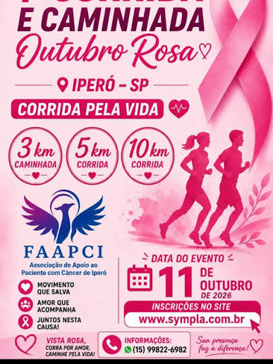 Corrida do Amor - Outubro Rosa
