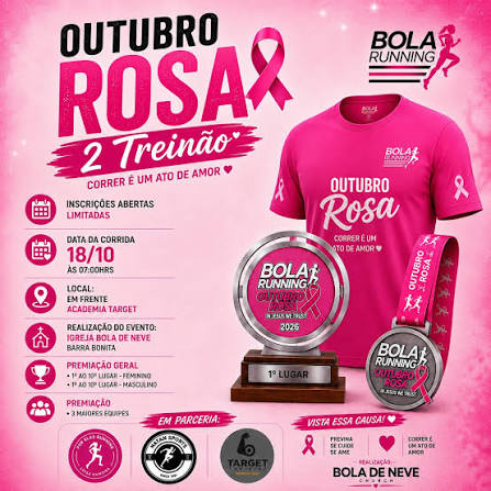 3ª Corrida Outubro Rosa