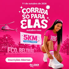 5ª Corrida Só para Elas - Outubro Rosa