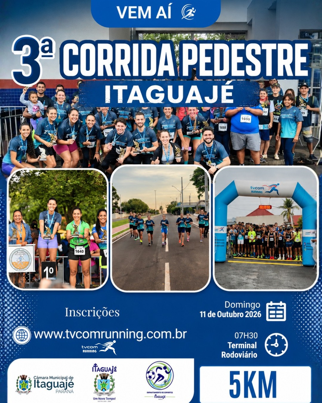 3ª Corrida Pedestre de Itaguajé